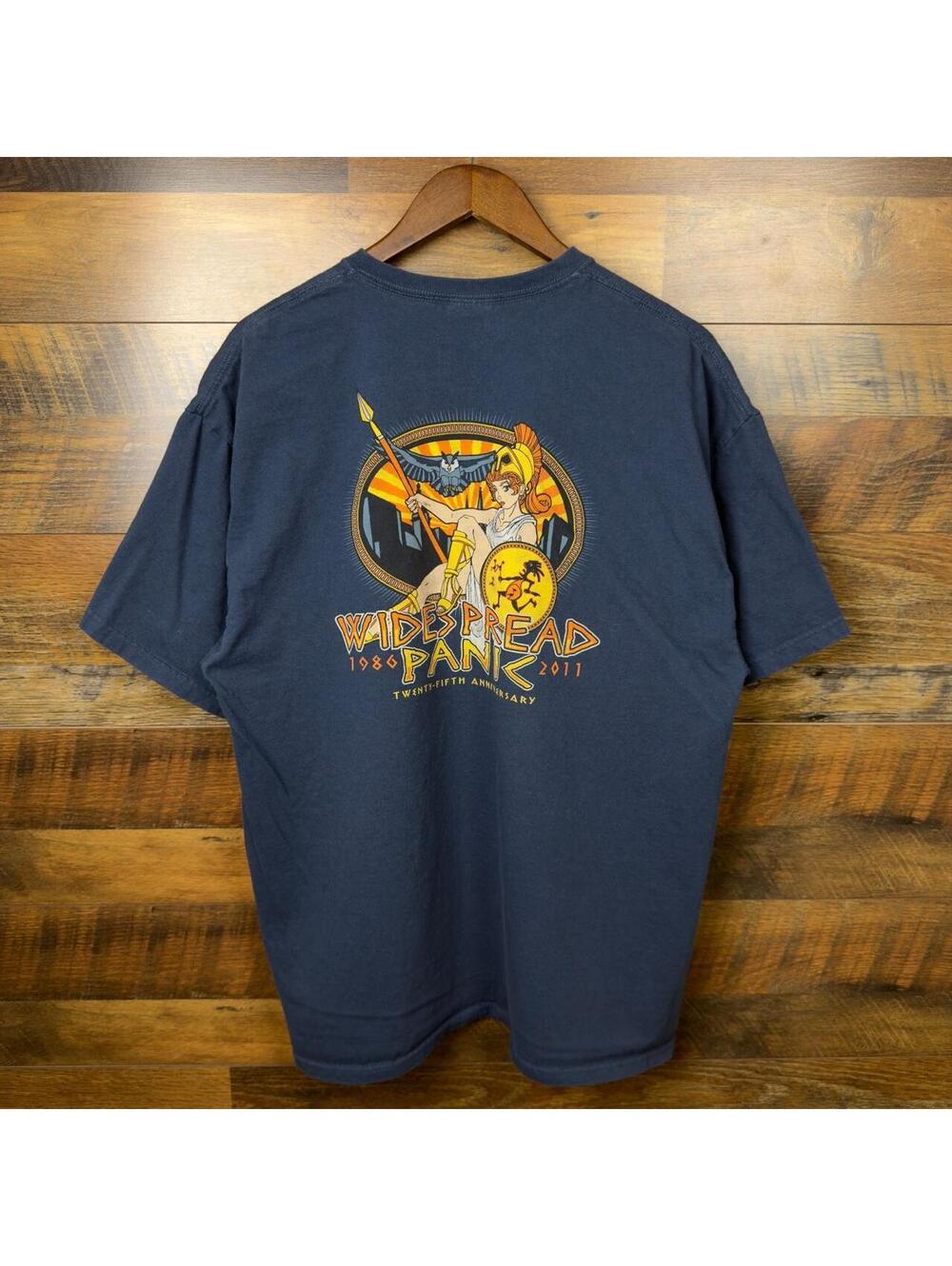 2011 Widespread Panic 25th Anniversary Tour T-Shirt XL Gildan Jam Band